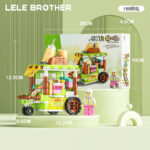 Lele Brother Mini Food Cart Building Blocks