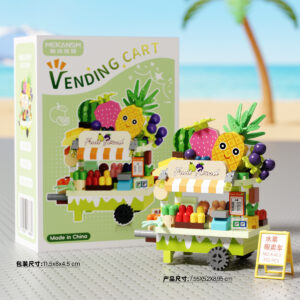 MEKANSM Vending Cart Building Blocks - Fruit Stand