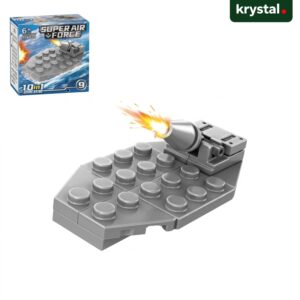 Lele Brother Super Air Force military building blocks 10-in-1 set, LEGO-compatible boat model for kids