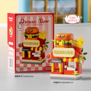 MEKANSM Dream Store Chibi Building Blocks - Hamburg Shop