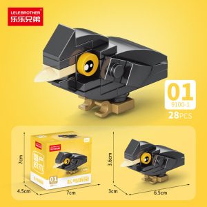 Bird Paradise Building Blocks Series - Crow-28 PCS