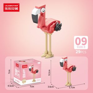 Bird Paradise Building Blocks Series - Flamingo-29 PCS