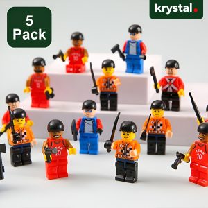 Urban Figures Building Blocks Set - 5 Pack