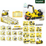 Xiaoyingbao City Engineering Building Blocks 10‑in‑1 Set 