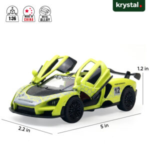 McLaren Diecast Model Car 1:36 - Senna GTR Green