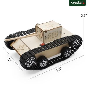 Motorized & Mechanical Engineering STEM Set - Military Power Tank