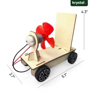 Physics & Discovery Labs STEM Set - Newton's Fan Car