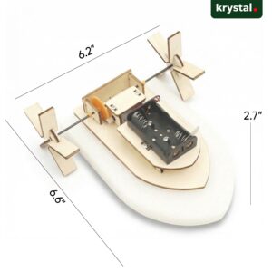 Motorized & Mechanical Engineering STEM Set - Paddle Steamer Boat