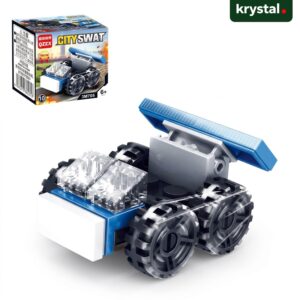 Lele Brother City SWAT 3M705 building blocks, LEGO-compatible 10-in-1 police vehicle toy for kids