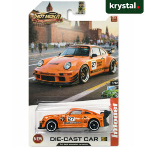 Hot Moka European Die‑Cast Car – 10th Anniversary Edition - Porsche 911 Turbo