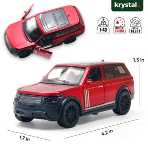 Land Rover Range Rover Vogue SUV 1:43 Model Cars - Vogue Red