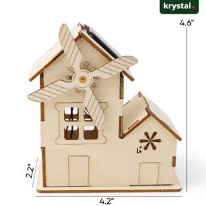 Solar & Renewable Energy STEM Discovery Kit - Solar Windmill House