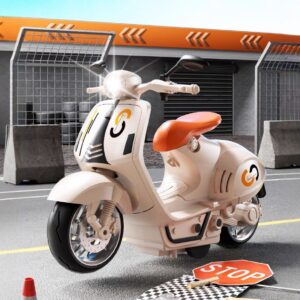 Vintage Pedal Motorcycle Toy Scooter