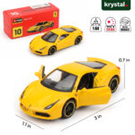 Bburago Ferrari 488 GTB 1:64 Alloy Model Car
