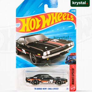 Hot Wheels '70 Dodge Hemi Challenger - Hemi Challenger Black