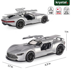 Mercedes-AMG GT 1:43 Alloy Sports Car - AMG GT Silver