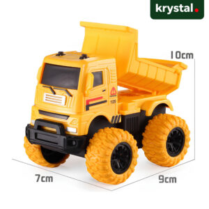 City Heroes 4WD Monster Truck Toys - Dumper Yellow Truck