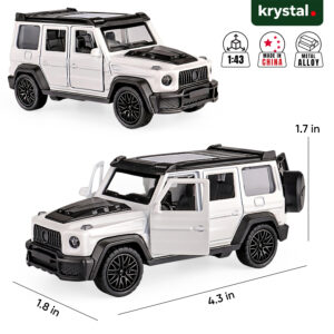 Mercedes-Benz G800 1:43 Alloy SUV Model - White