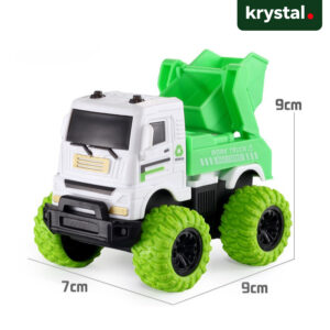 City Heroes 4WD Monster Truck Toys - Garbage Truck