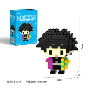 Lele Brother Make a Wise Life Mini Building Blocks - Giyu Tomioka