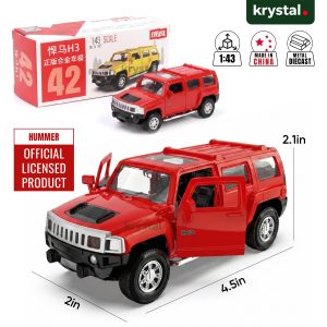 Chengzhen Hummer H3 1:43 Alloy Model Car