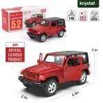 Chengzhen Jeep Wrangler 1:42 Alloy Model Car