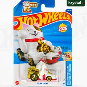 Hot Wheels Feline Lucky - White