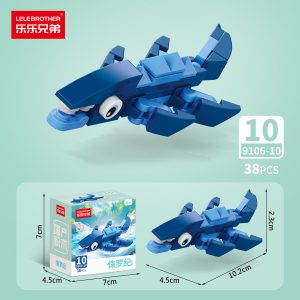 Lele Brother Dinosaur Kingdom Building Blocks - Mosasaurus