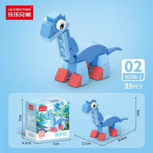 Lele Brother Dinosaur Kingdom Building Blocks - Thunder Dragon
