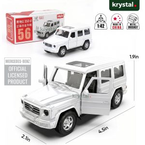 Mercedes‑Benz G350d 1:42 Alloy Model Cars - White