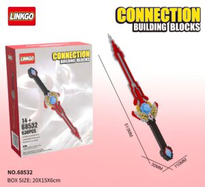 Linkgo Connection Building Blocks Sword Set - Orb Holy Sword-630 PCS