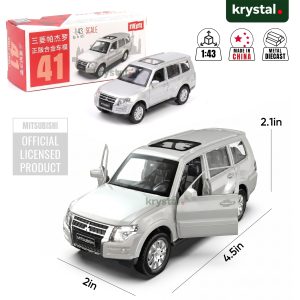 Chengzhen Mitsubishi Pajero 1:43 Alloy Model Car