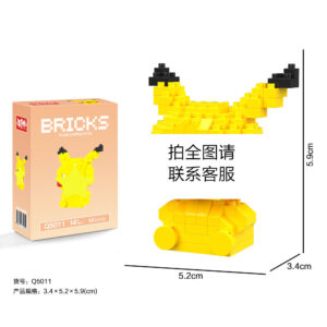 Anime & Icon Micro-Bricks Collection - Pikachu