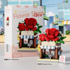 Mekansm Flower Shop Building Blocks - Rose