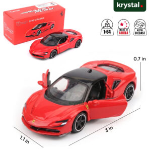 Bburago Ferrari SF90 Stradale 1:64 Alloy Model Car - Red