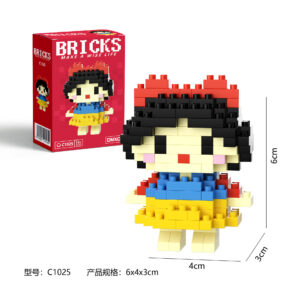Anime & Icon Micro-Bricks Collection - Snow White