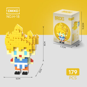 Lele Brother Make a Wise Life Mini Building Blocks - Super Saiyan Goku