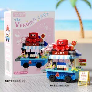 MEKANSM Vending Cart Building Blocks - Takoyaki