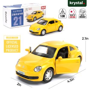 Chengzhen Volkswagen Beetle 1:38 Alloy Model Car