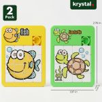 Animal Number Slide Puzzle for Kids - Random 2 Pack