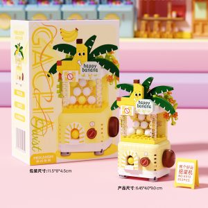 MEKANSM Mini Fruit Gacha Twist Machine Building Blocks - Happy Banana