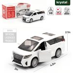 Toyota Alphard 1:43 Alloy Model Car