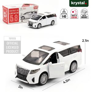 Toyota Alphard 1:43 Alloy Model Car