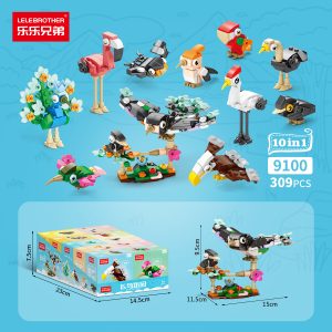 Bird Paradise Building Blocks Series - Full Box Set-309 PCS